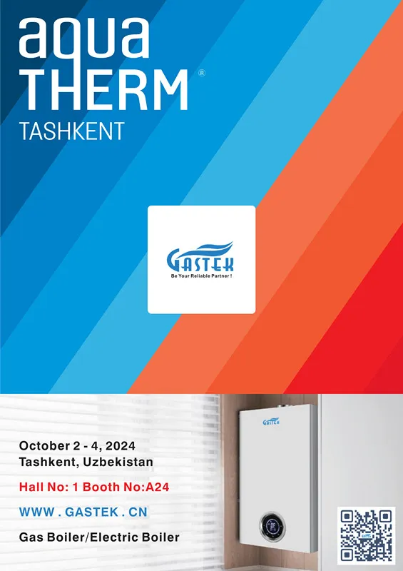 ZHONGSHAN GASTEK HOME APPLIANCE COMPANY LIMITED apresentará caldeiras a gás e elétricas inovadoras na Feira de Tashkent de 2024
