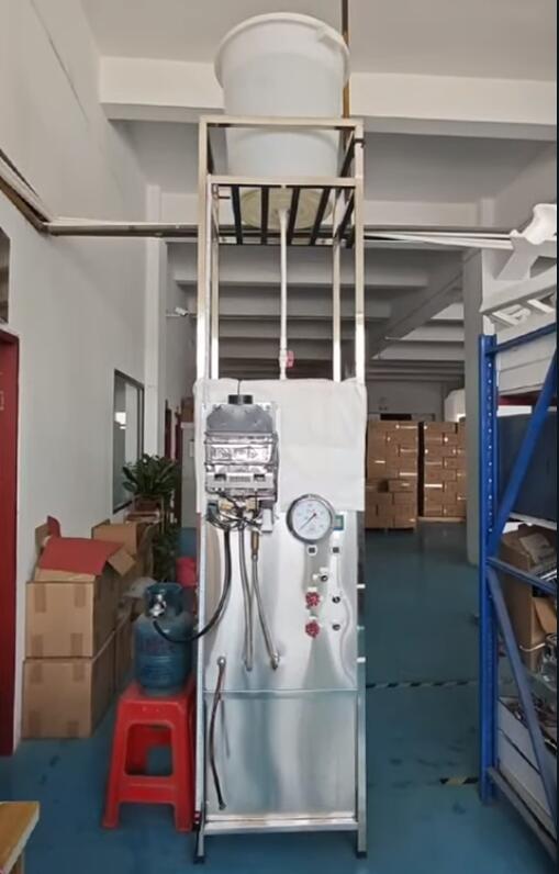 Aquecedor de água a gás de ignição 0,01MPa - pressão ultrabaixa testada e comprovada