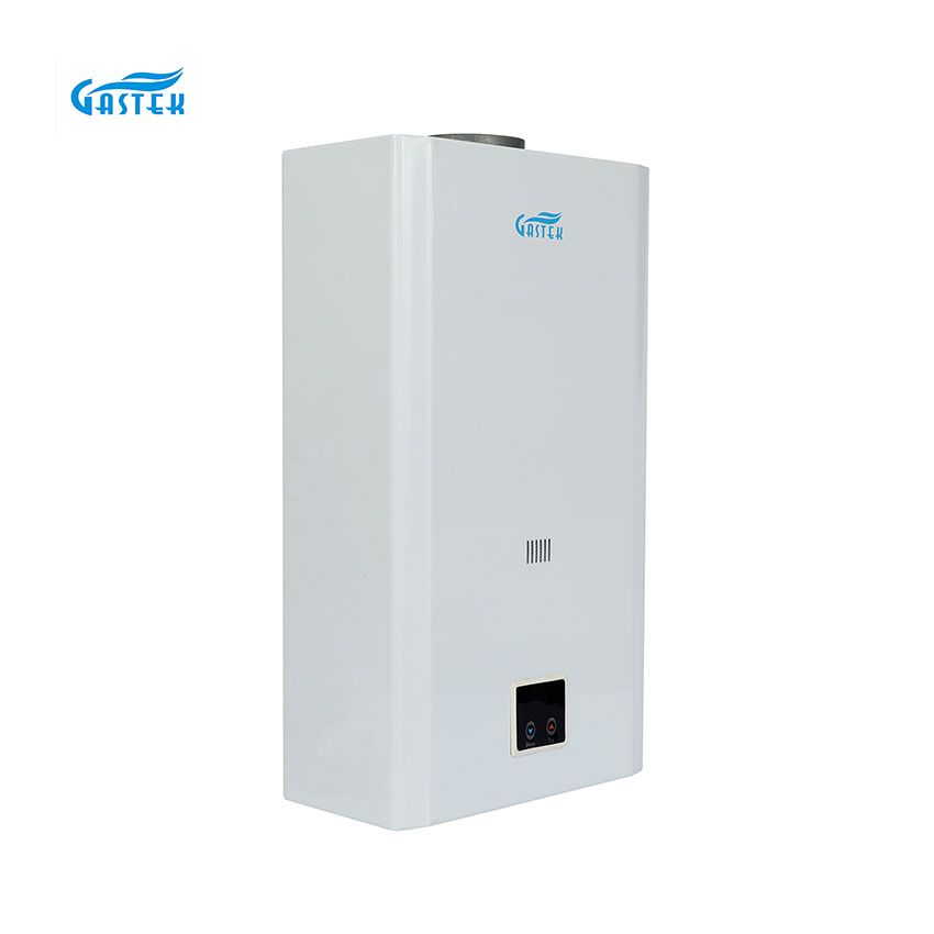 Aquecedor de água quente a gás natural, temperatura constante, 10l, 12l, 16l, 18l, painel lcd, montado na parede, sem tanque, gás natural, para chuveiro
